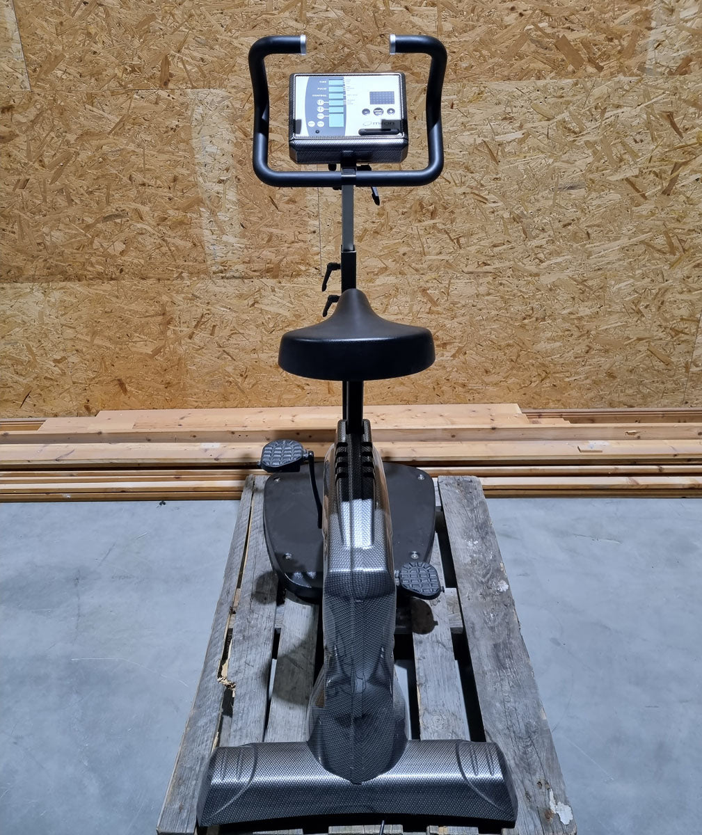 Milon Ergometer Reha mit tiefem Einstieg, Club Bike Carbon, Selten. gebraucht - überholter Zustand
