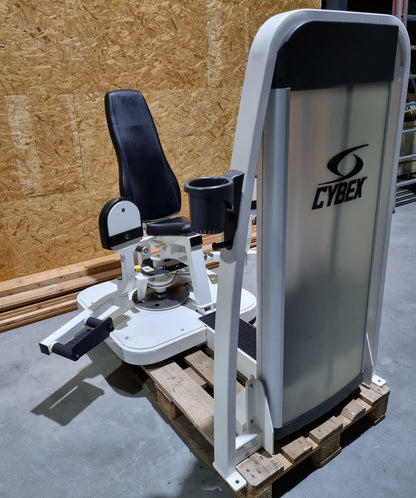 Cybex Eagle Abduktoren und Adduktoren Kombimaschine 2 in 1 - Hip Abduction and Hip Adduction, Rahmenfarbe Weiß, Polsterfarbe Schwarz, gebraucht - überholter Zustand