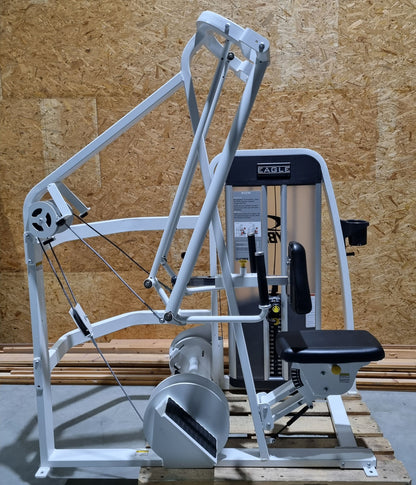 Cybex Rudermaschine, Latrudern, Latisolator, Row, Rahmenfarbe Weiß, Polster Schwarz, gebraucht - überholter Zustand