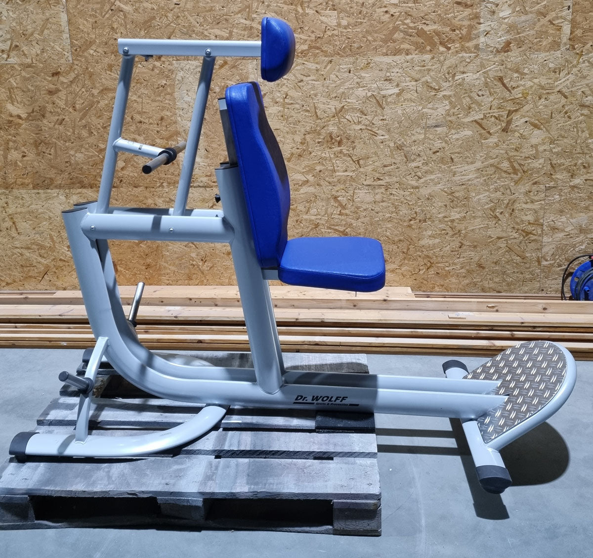 Dr. Wolff Cervex 506, cervical neck trainer, frame color silver - used - refurbished condition