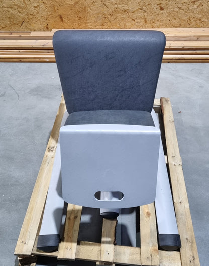 Dr. Wolff Lumbal Trainer 307, Silber / Schwarz, verstellbar, gebraucht - überholter Zustand