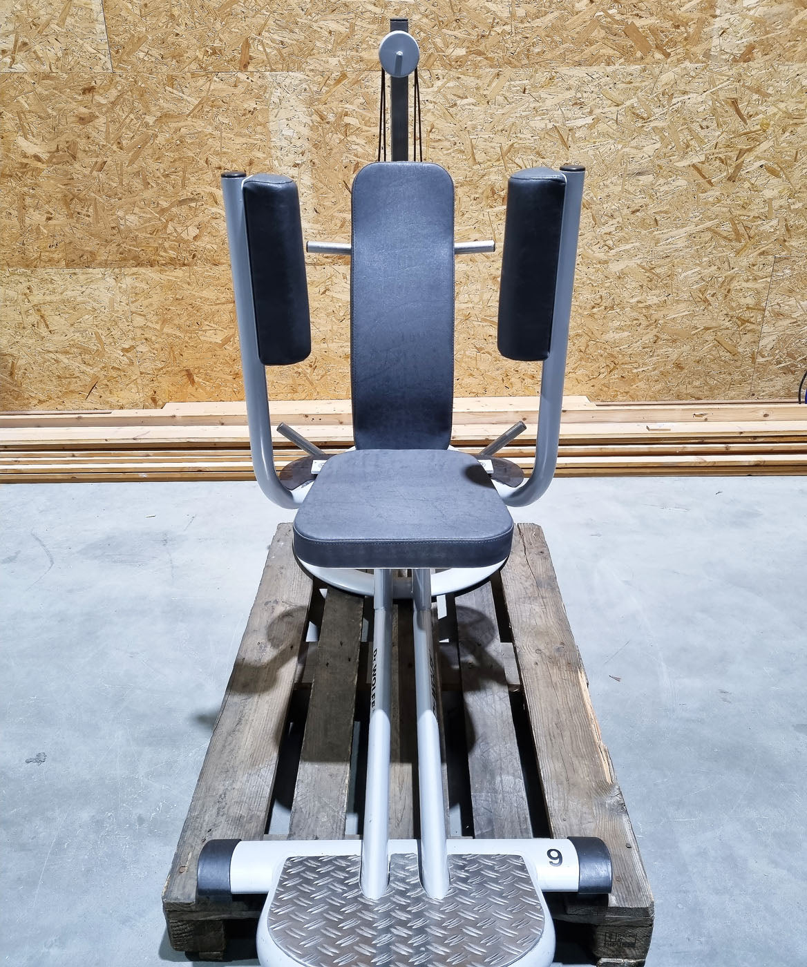 Dr. Wolff Rhomboflex 516, posture stabilizer, butterfly reverse, frame color silver - used - refurbished condition