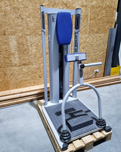 Dr. Wolff Lateral-Shifting 936, laterale Rumpfmuskulatur, Farbe Silber, gebraucht - überholter Zustand