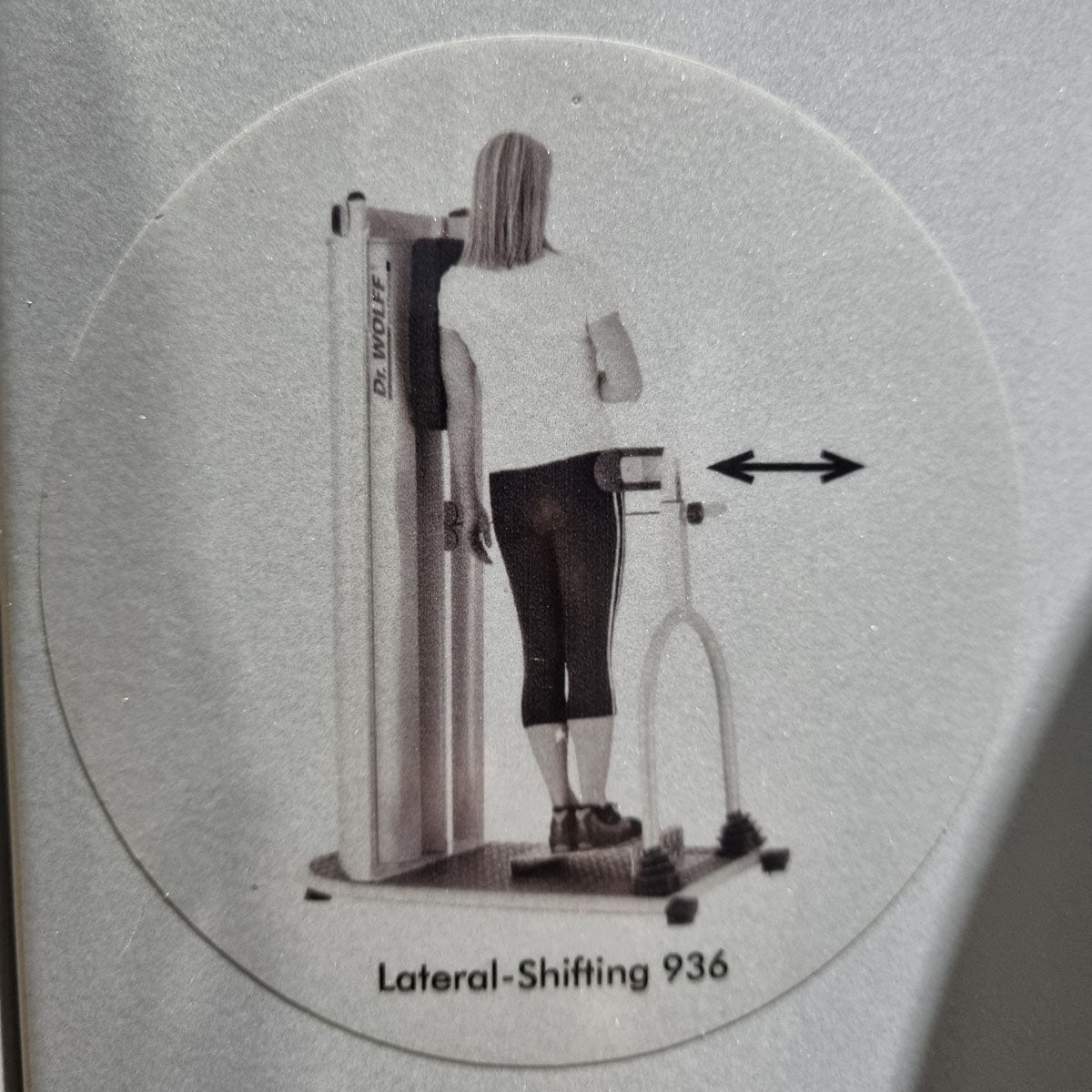 Dr. Wolff Lateral-Shifting 936, laterale Rumpfmuskulatur, Farbe Silber, gebraucht - überholter Zustand