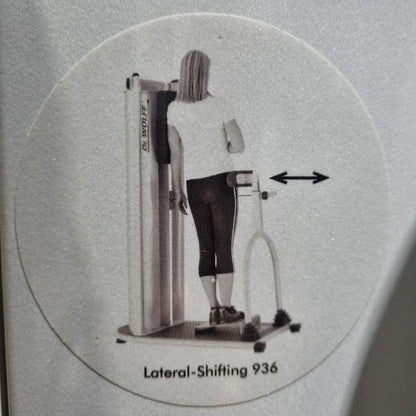 Dr. Wolff Lateral-Shifting 936, laterale Rumpfmuskulatur, Farbe Silber, gebraucht - überholter Zustand
