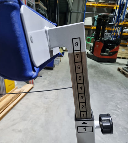 Dr. Wolff Lateral-Shifting 936, laterale Rumpfmuskulatur, Farbe Silber, gebraucht - überholter Zustand