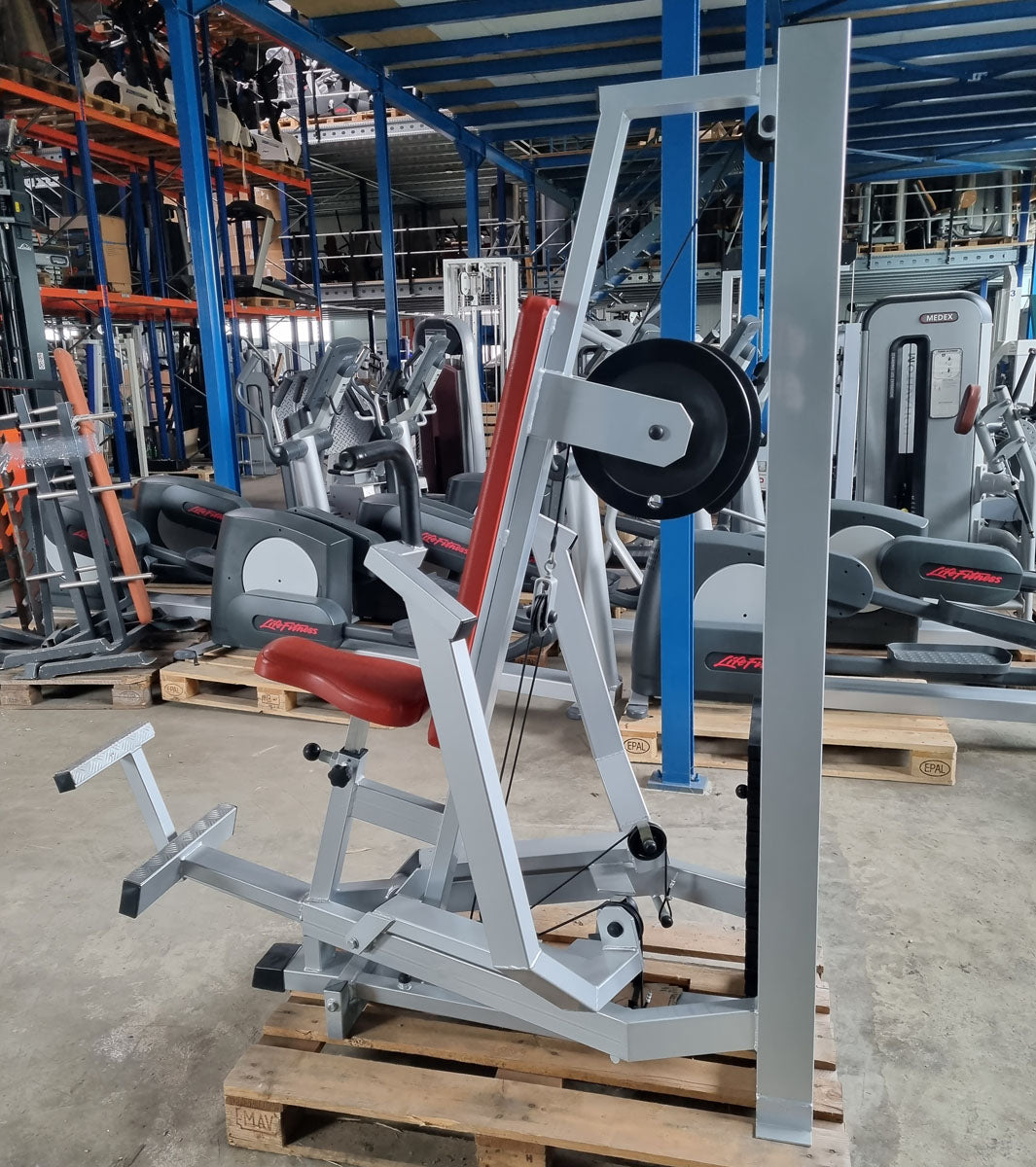 Gerva Bankdrückmaschine DUAL Brustpresse Bilateral von Gerva, ähnlich Gym80, gebraucht - geprüfter Zustand