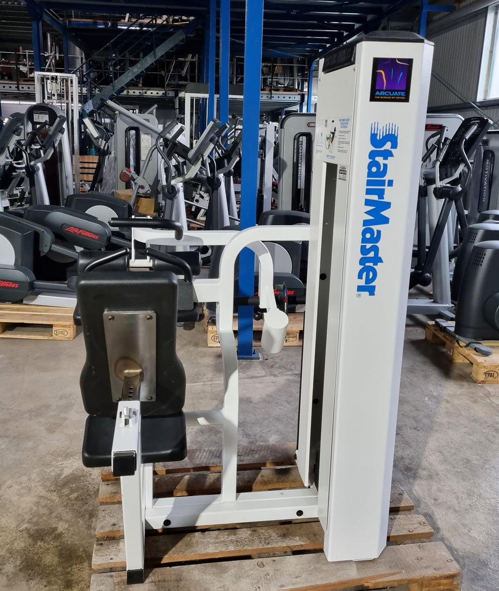 Stairmaster Beinbeuger, sitzend, weiß, gebraucht, Pacific