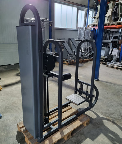 Precor Total Hip Kickmaschine, Hüftpendel, Multi Hip Maschine, Rahmenfarbe Schwarz, Polsterfarbe Schwarz, gebraucht - überholter Zustand