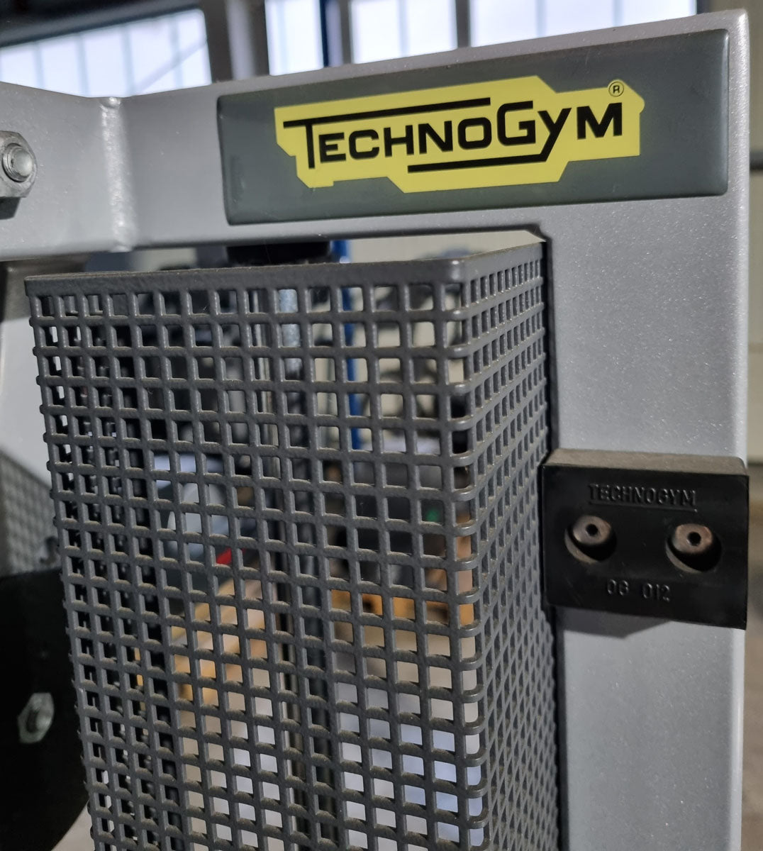 Technogym Latzug, Pulldown, Vertical Traction, Silverline, Rahmenfarbe Silber, Polsterfarbe Beige, gebraucht
