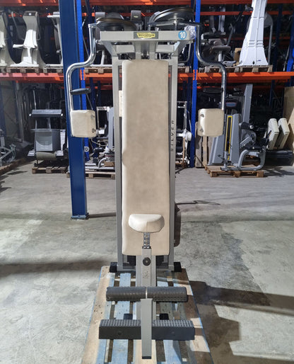 Technogym Butterfly, Pectoral Fly, Silverline, Rahmenfarbe Silber, Polsterfarbe Beige, gebraucht - geprüfter Zustand