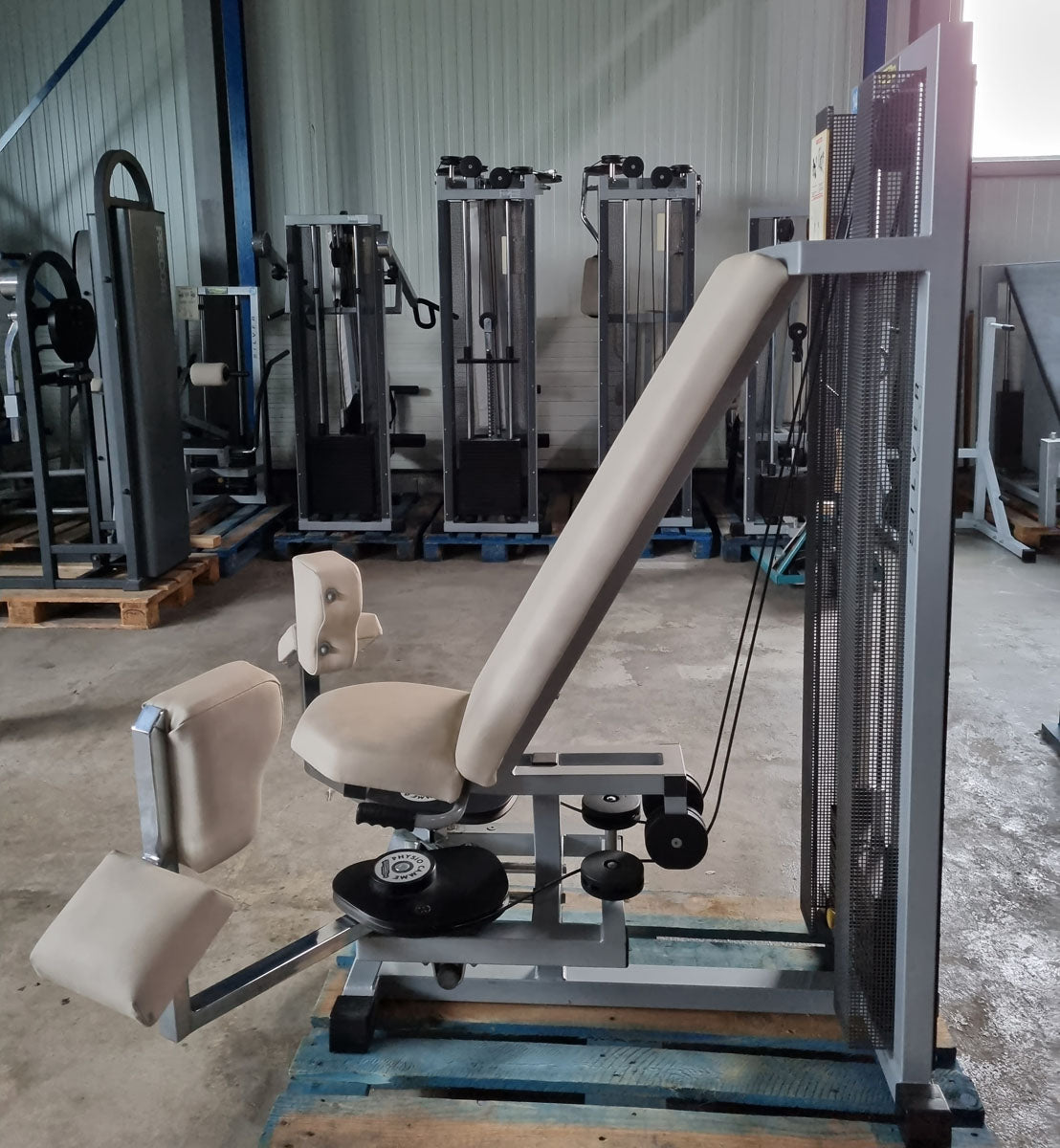 Technogym Abductor and Adductor Set, Silverline - 2 machines for a special price, used - tested condition