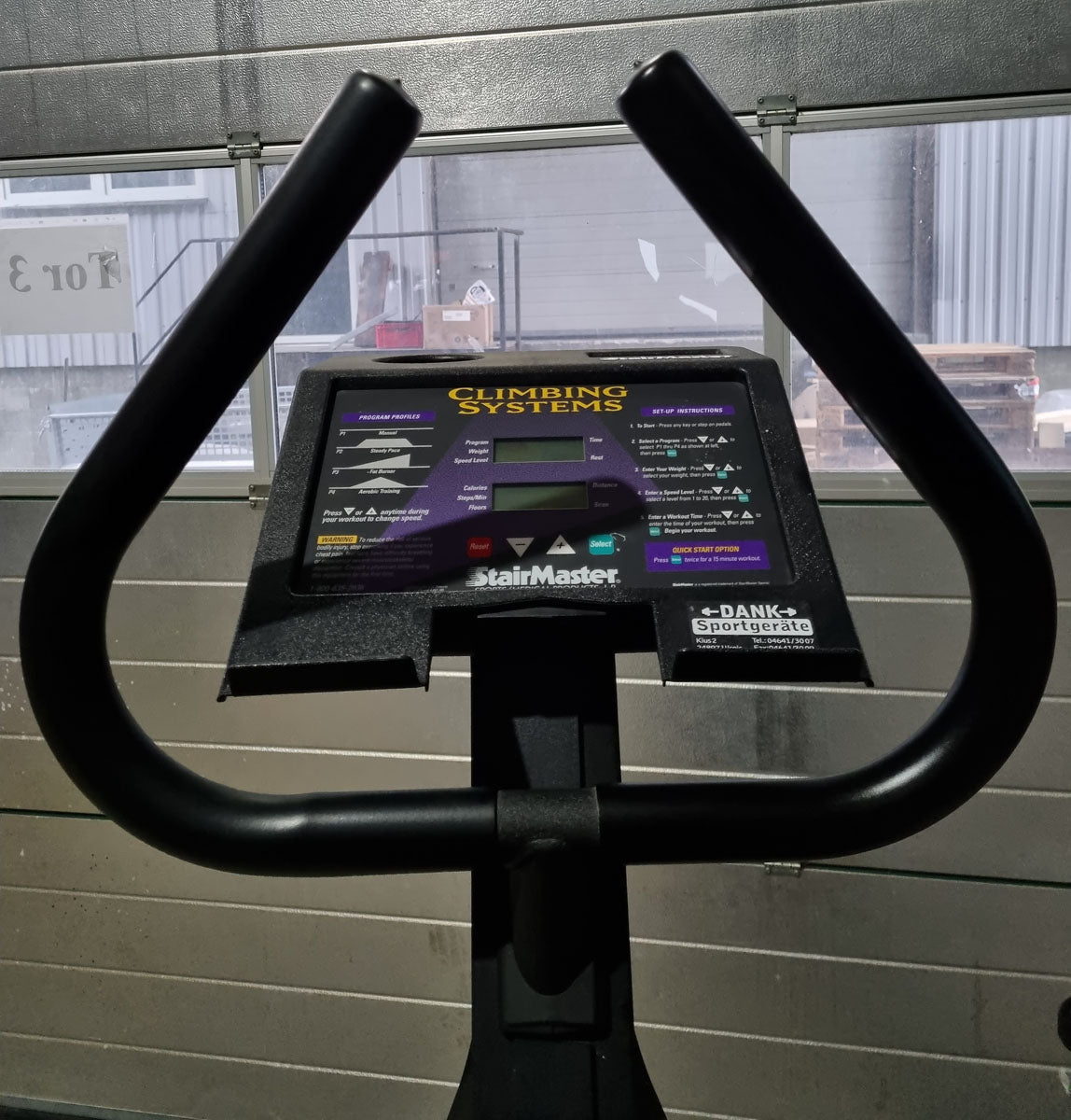 Stairmaster 4200PT Stepper, black, used