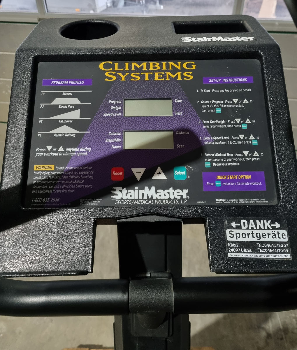 Stairmaster 4200PT Stepper, black, used