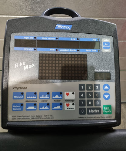 Tectrix Bike Max Ergometer, Weiß und Schwarz, gebraucht - neue Version