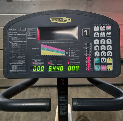 TechnoGym Recumbent XT Line, Liegeergometer, gebraucht