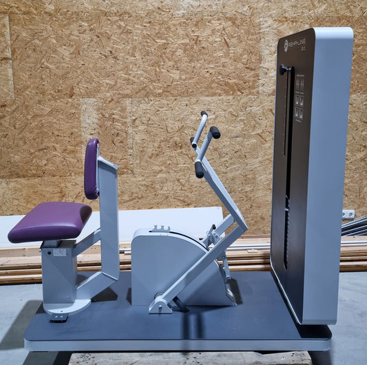 SVG rowing and chest trainer, Reha-Line 2.0, MPG, MTT, 2 in 1 combination machine - row and bench press, used - refurbished condition