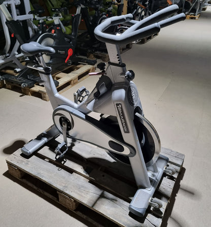 Tomahawk Indoor Cycle Bike S-Serie, Silber, gebraucht - Bastlergerät oder Ersatzteilspender