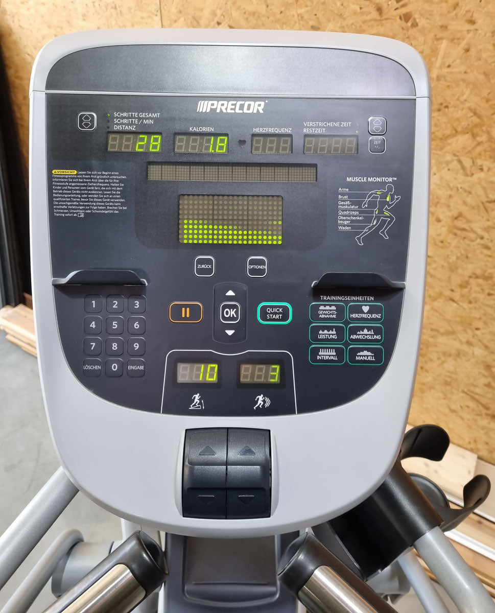 Precor EFX Crosstrainer - P30 Konsole, Ellipsentrainer, gebraucht - überholter Zustand