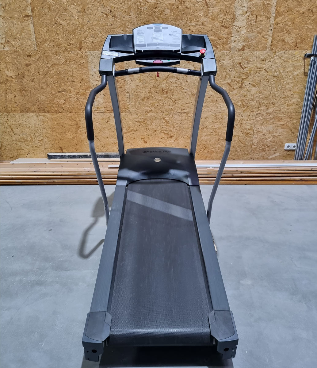 SportsArt treadmill 6300 HR with emergency stop button and handrail, used - refurbished condition