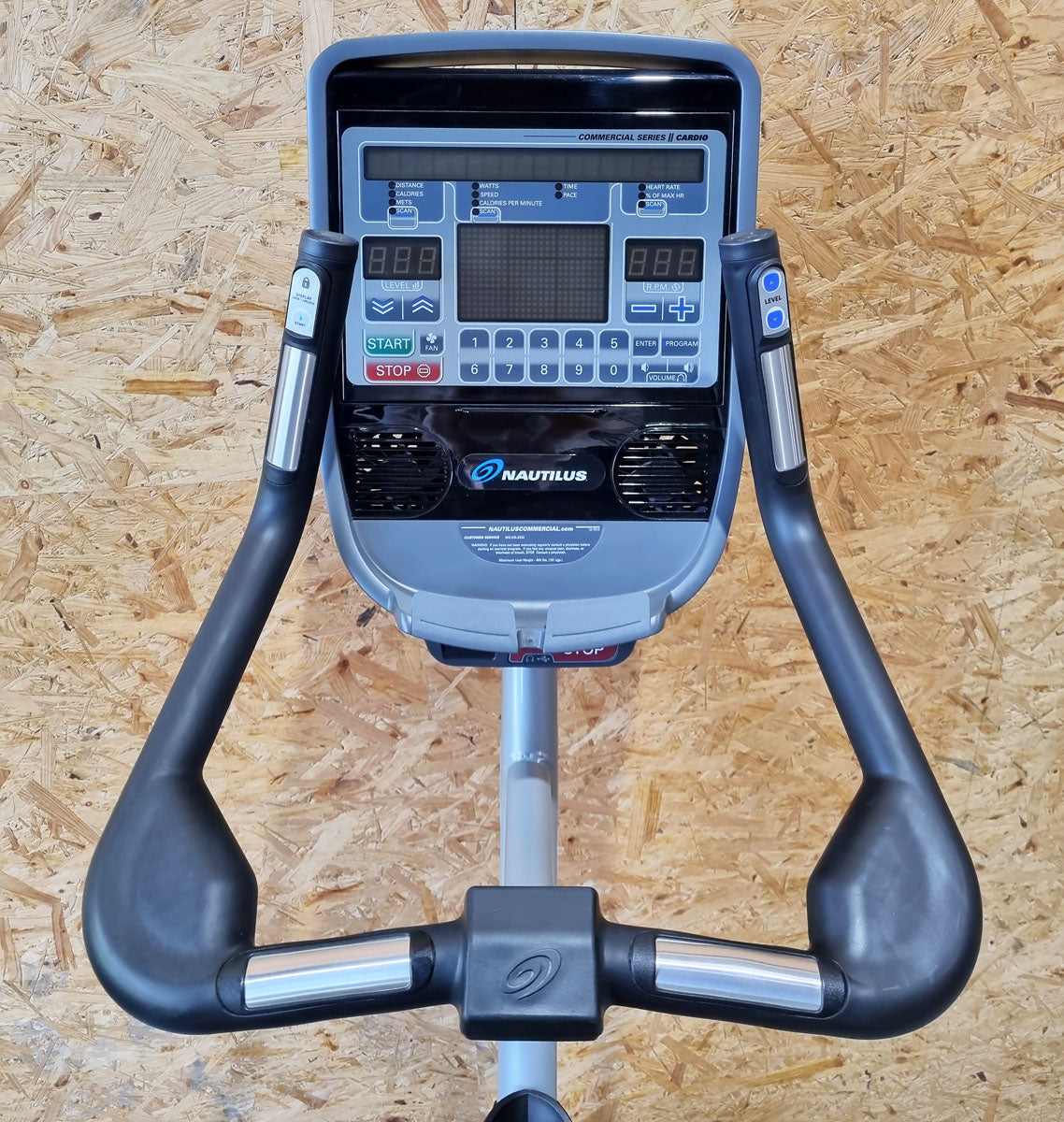 Nautilus Ergometer Upright Bike, LED Display,  gebraucht - überholter Zustand