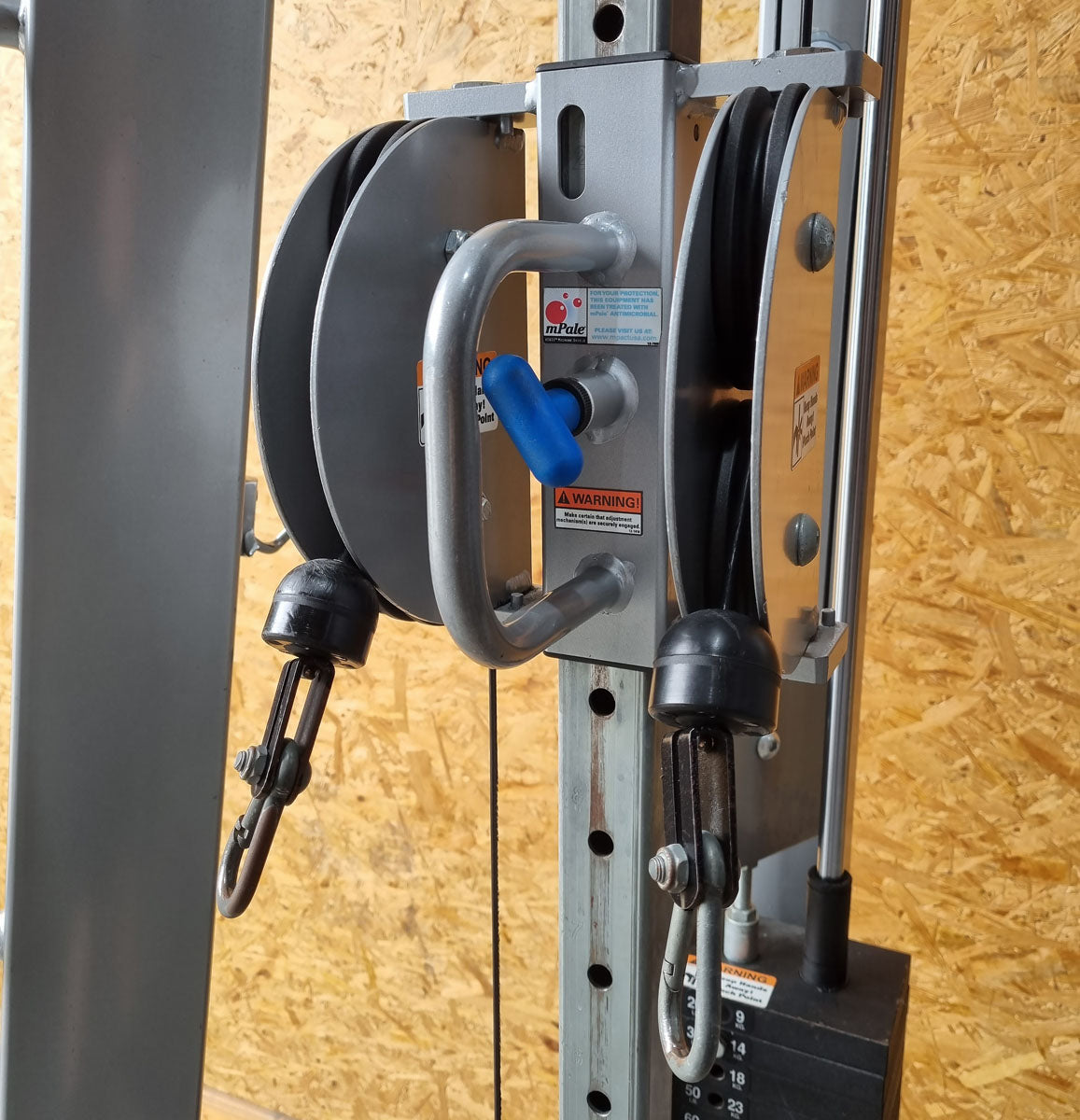 Nautilus Nitro Cable Pulley Height Adjustable, Cable Pulley with Two Extensions, Freestanding, Adjustable Tower Free Stand - F3ATFS - used - refurbished condition