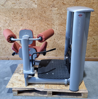 Gym80 Sygnum, Twistermaschine, Rotationsmaschine, Rahmen Silber, gebraucht - überholter Zustand