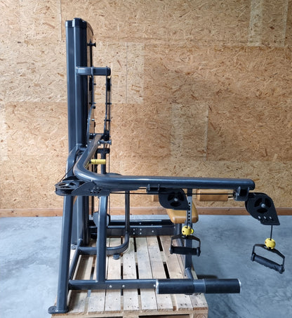 Cybex VR1 Lat-Row lat pulldown and rowing machine - 2 in 1 combination machine - rotating handles, anthracite frame, used - refurbished condition