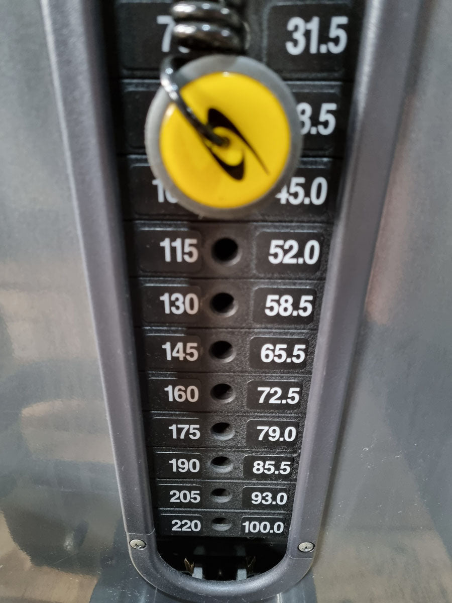 Cybex VR1 Lat-Row lat pulldown and rowing machine - 2 in 1 combination machine - rotating handles, anthracite frame, used - refurbished condition
