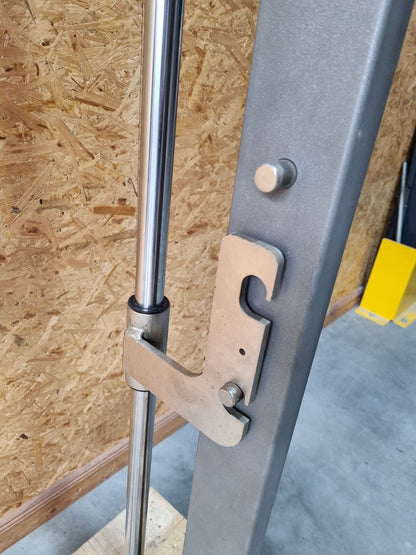 Gymleco Smith Machine 280 - Multipresse gerade geführt, Plate loaded Scheibenaufnahme, gebraucht - geprüfter Zustand