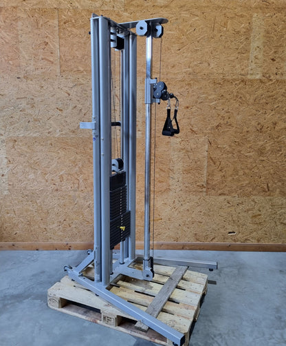 Proxomed traction device Compass 530 - cable pulley, height-adjustable, free-standing with stand, Speedy Compact, MPG, rehab, color silver - used - refurbished condition