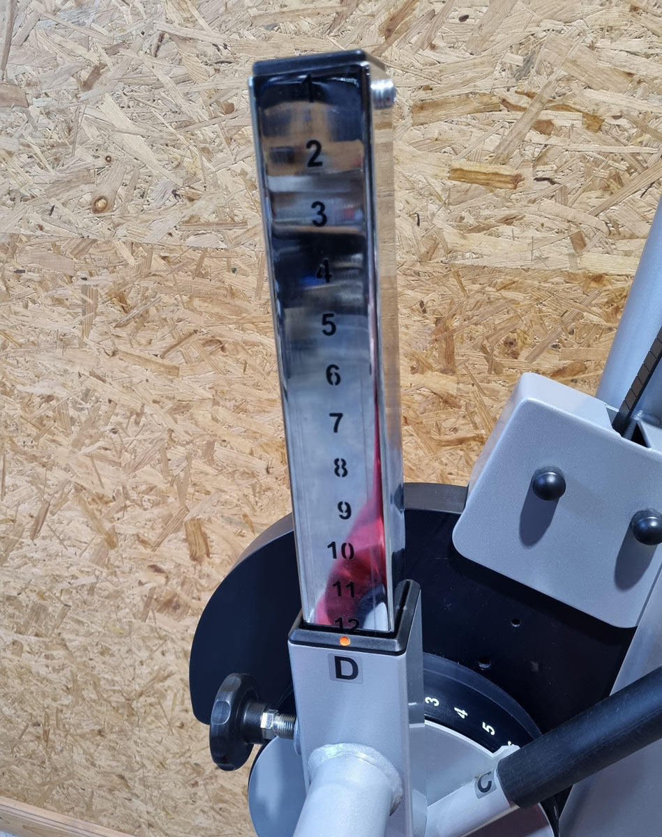 Proxomed Rückenstrecker-beuger Kombi Compass 530, Hyperextension und Bauchmaschine 2 in 1 Kombigerät, MPG, Reha, Rahmenfarbe Silber, gebraucht - überholter Zustand