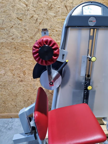 Proxomed Rückenstrecker-beuger Kombi Compass 530, Hyperextension und Bauchmaschine 2 in 1 Kombigerät, MPG, Reha, Rahmenfarbe Silber, gebraucht - überholter Zustand