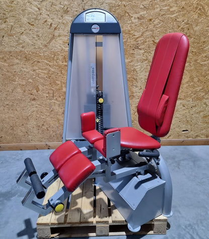 Proxomed Ab-Adduktor Kombi, Compass 530, Abduktoren und Adduktoren 2 in 1 Kombigerät, MPG, Reha, Rahmenfarbe Silber, Polsterfarbe Rot, gebraucht - überholter Zustand