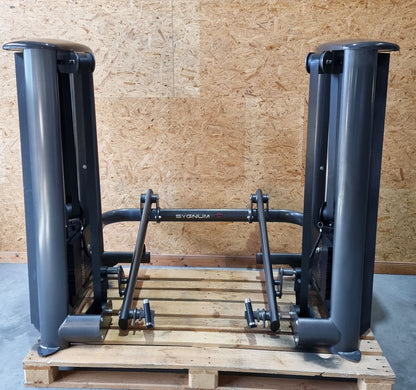 Gym80 Sygnum Dual 4401 FTM Deadlift Machine, deadlift machine with 2x 105kg weight blocks Stack Weight, used - refurbished condition