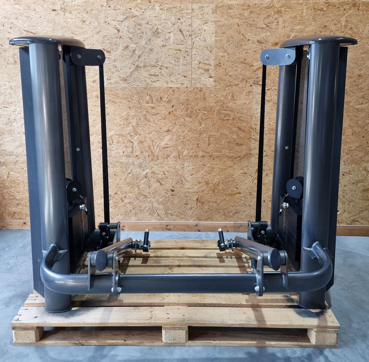 Gym80 Sygnum Dual 4401 FTM Deadlift Machine, deadlift machine with 2x 105kg weight blocks Stack Weight, used - refurbished condition