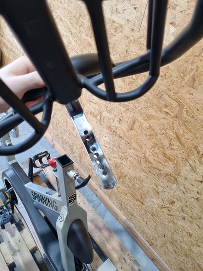 11 Stück im Set - Star Trac Spinner Pro Indoor Bike, Silber, gebraucht - geprüfter Zustand