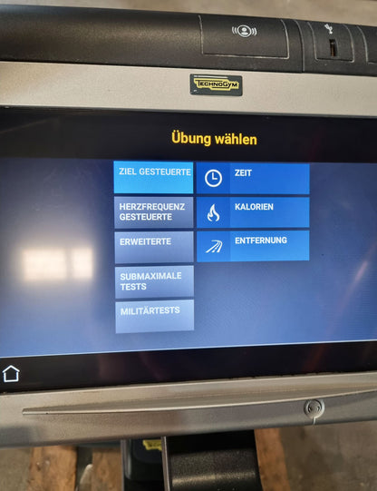 TechnoGym Ergometer Excite Line New Bike 700, Unity Touch Display, used - refurbished condition