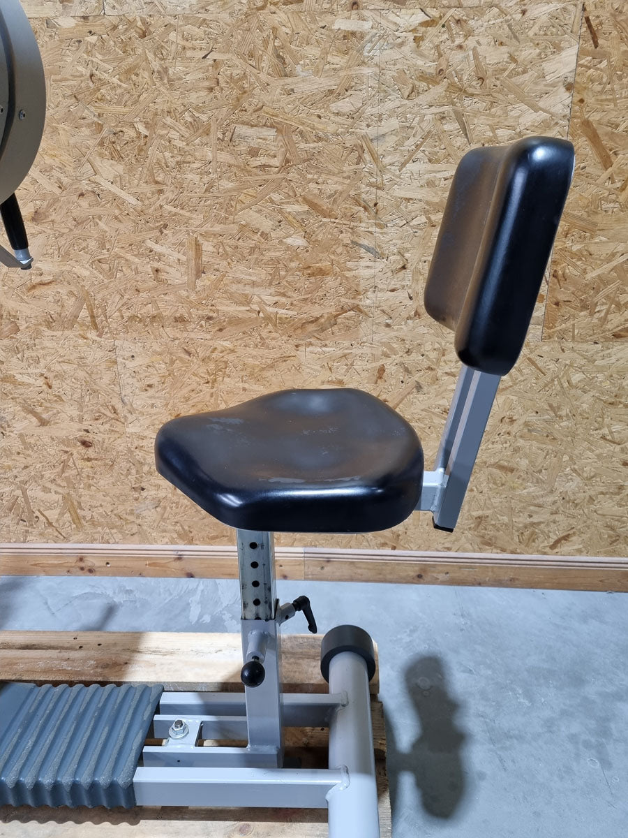 Ergo-Fit 3000 with backrest, upper body trainer, upper body ergometer, hand ergometer, cardio training for arms and shoulders, used - refurbished condition