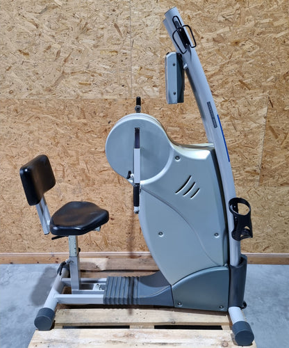 Ergo-Fit 3000 with backrest, upper body trainer, upper body ergometer, hand ergometer, cardio training for arms and shoulders, used - refurbished condition