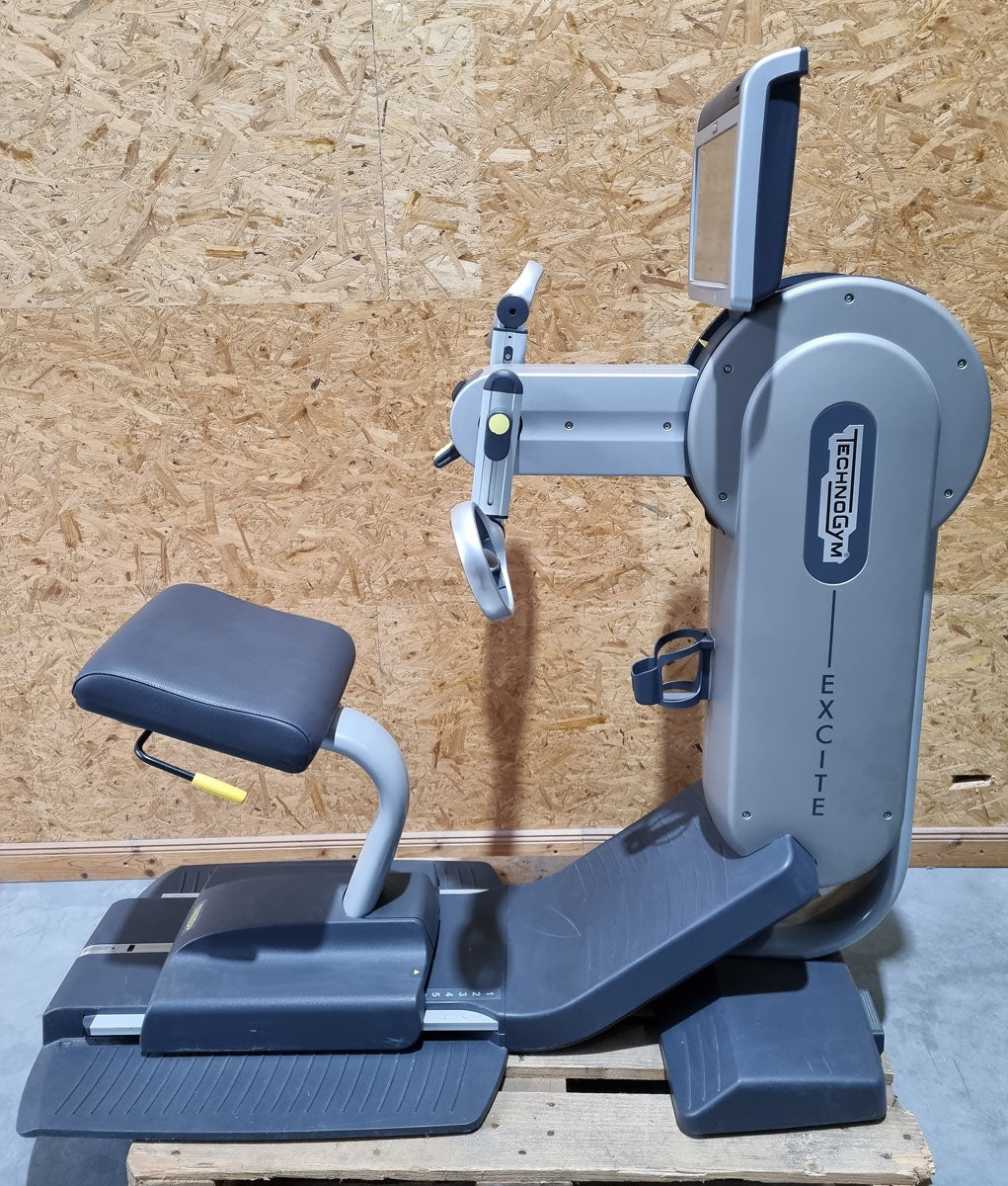 Technogym Top Excite, upper body trainer, upper body ergometer, wheelchair accessible, hand ergometer, cardio training for arms and shoulders, used - refurbished condition