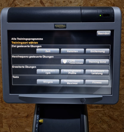 Technogym Top Excite, upper body trainer, upper body ergometer, wheelchair accessible, hand ergometer, cardio training for arms and shoulders, used - refurbished condition