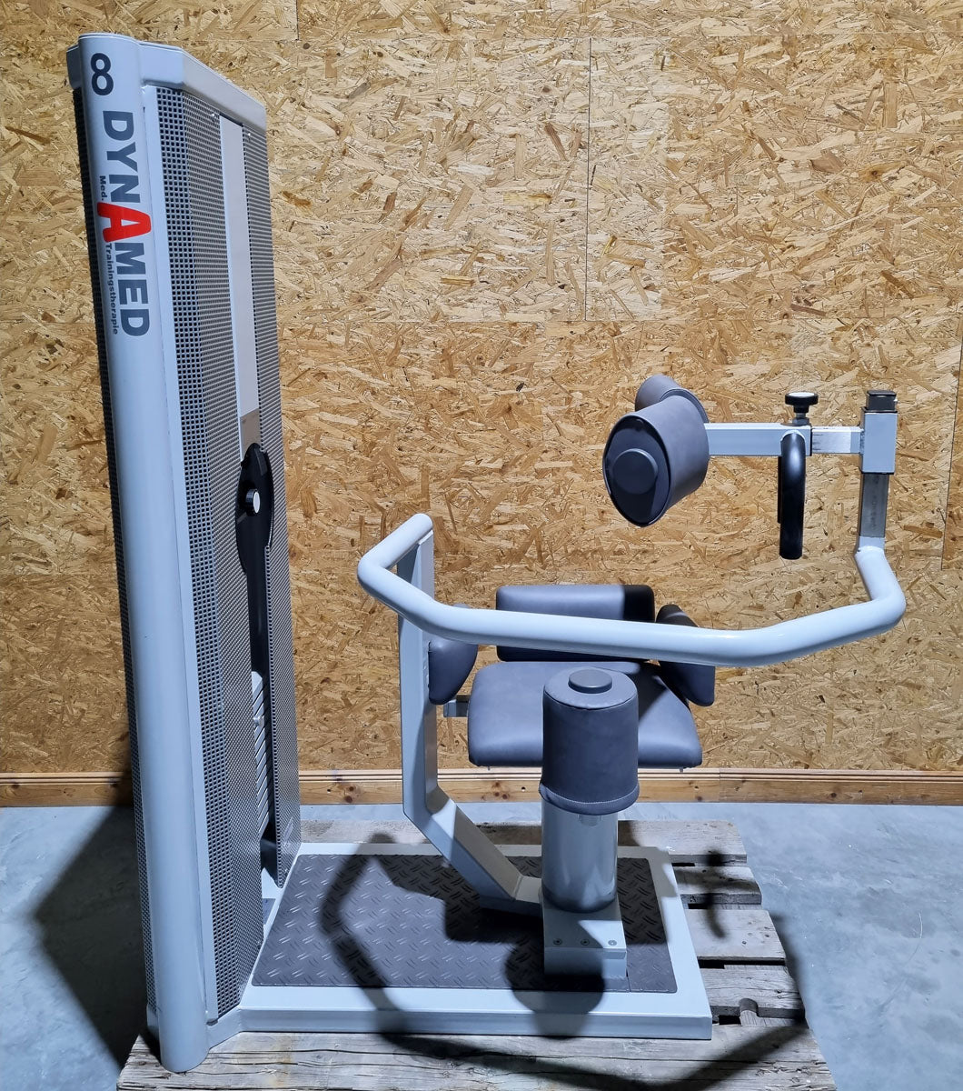 Dynamed Rumpf - Rotator, Rotationsmaschine, Rotary Torso Twister, MPG, seitliche Bauchmuskeln, Stolzenberg, gebrauchter - überholter Zustand