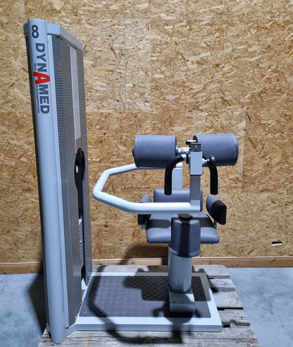 Dynamed Rumpf - Rotator, Rotationsmaschine, Rotary Torso Twister, MPG, seitliche Bauchmuskeln, Stolzenberg, gebrauchter - überholter Zustand