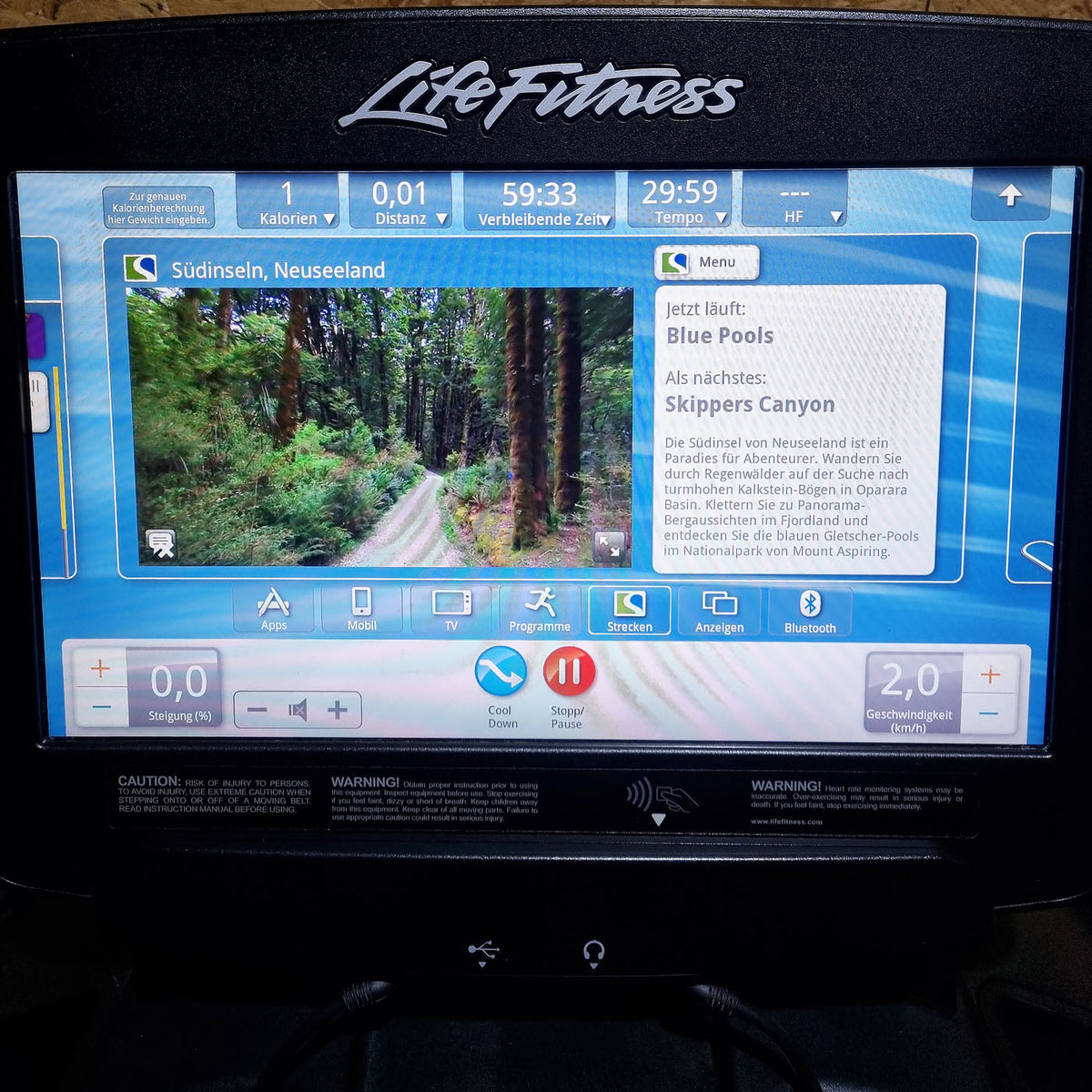 Life Fitness FlexStrider Trainer, Cross Trainer with Variable Stride Length, Discover SE Touch Display Console, Elevation Series, Used - Refurbished Condition