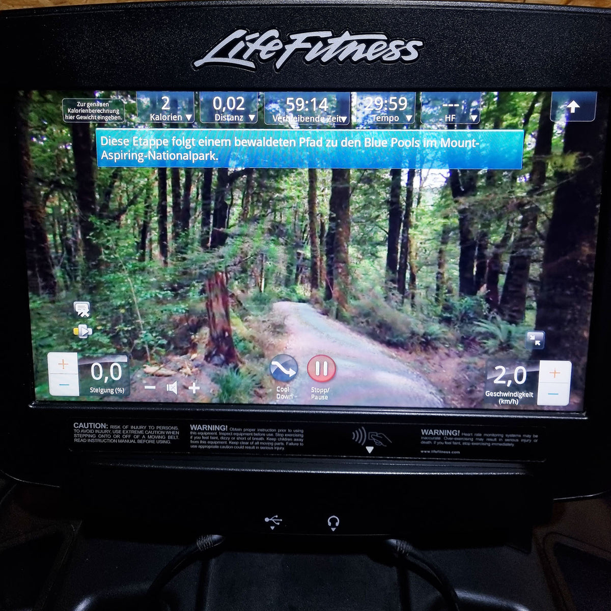Life Fitness FlexStrider Trainer, Cross Trainer with Variable Stride Length, Discover SE Touch Display Console, Elevation Series, Used - Refurbished Condition