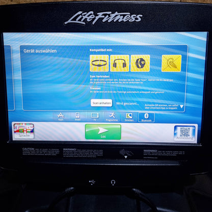 Life Fitness FlexStrider Trainer, Cross Trainer with Variable Stride Length, Discover SE Touch Display Console, Elevation Series, Used - Refurbished Condition