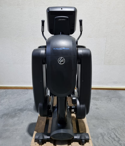 Life Fitness FlexStrider Trainer, Cross Trainer with Variable Stride Length, Discover SE Touch Display Console, Elevation Series, Used - Refurbished Condition