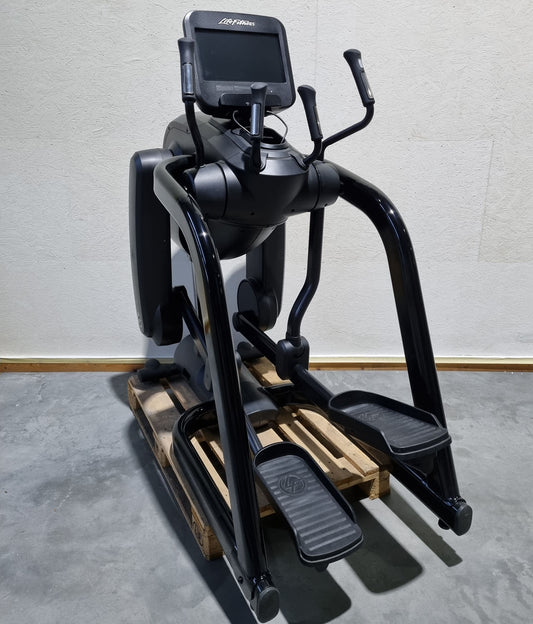 Life Fitness FlexStrider Trainer, Crosstrainer mit variabler Schrittlänge, Discover SE Touch Display Konsole, Elevation Series, gebraucht - überholter Zustand