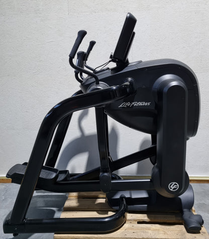 Life Fitness FlexStrider Trainer, Cross Trainer with Variable Stride Length, Discover SE Touch Display Console, Elevation Series, Used - Refurbished Condition